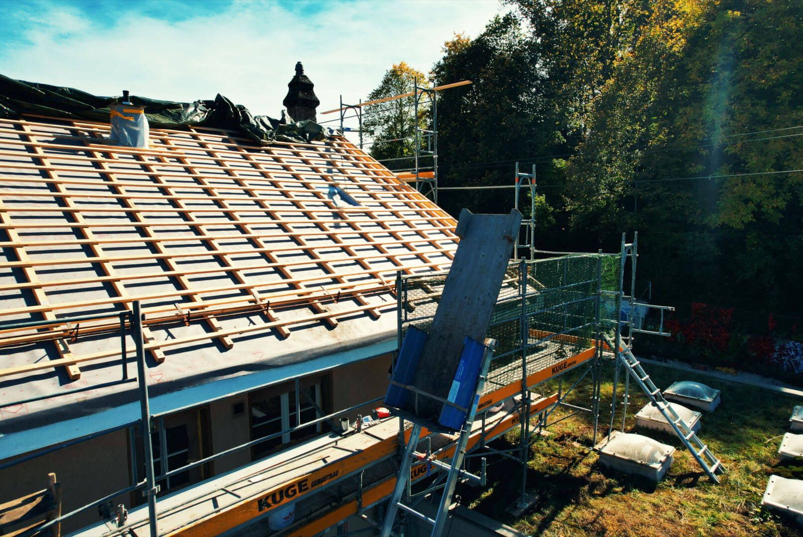 Gerüstvermietung im Kanton Solothurn – Foto: KUGE Bau AG